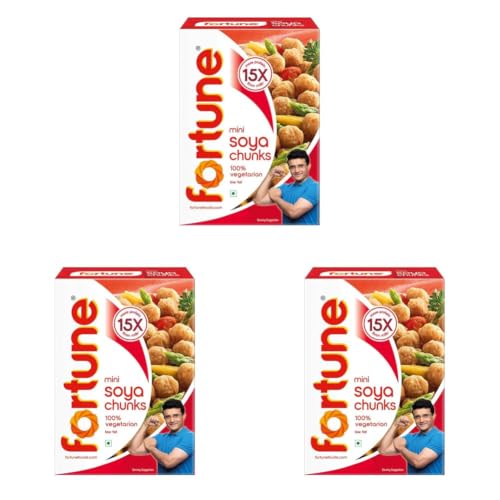Image of Fortune Mini Chunks, 200 Grams / 225g (Weight may vary) (Pack of 3)