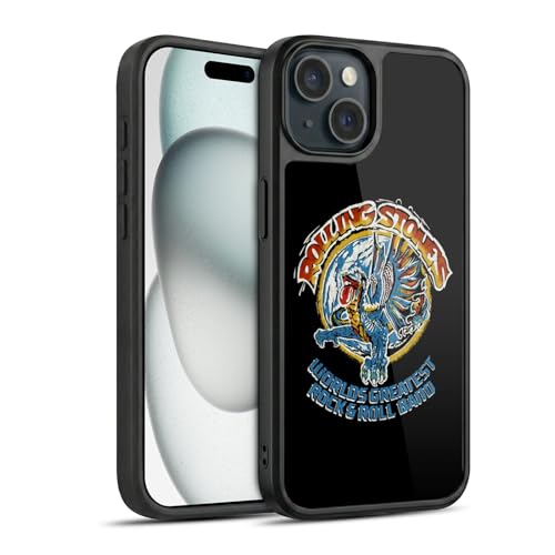 Coque Gel Renforcée iPhone 15 The Rolling Stones Head Case Designs