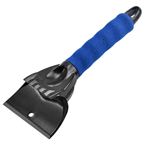 Zecval Ice Scraper for Cars and Small Trucks - Dang Near Indestructible Ice Scrapers for Car Windshield from Scrape Frost and Ice Cover