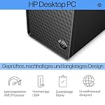 HP Desktop PC | AMD Ryzen 5 5600G | 16 GB DDR4 RAM | 512 GB SSD | AMD Radeon-Grafikeinheit | Windows 11 Home | Schwarz – Bild 3