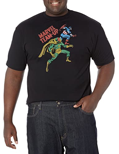 T-shirt Marvel grande taille XXL résolvant le manque de confort des hauts pour homme