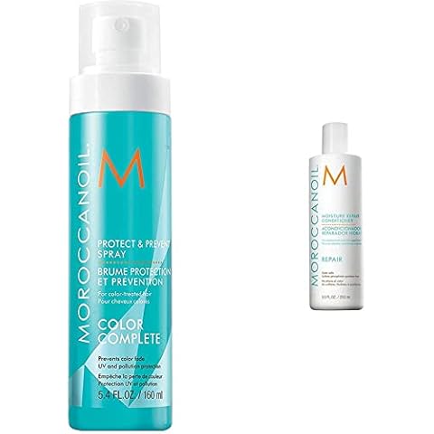 Protección y Prevención Spray + Acondicionador Hidratante Moroccanoil Cover