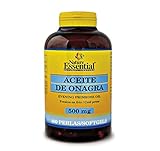 Nature Essential -Perlas de Aceite de Onagra 500 mg | 400 Perlas -Contribuye a Aliviar los Síntomas Menstruales -Vitamina E