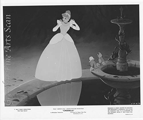 "Cinderella" Lobby Card Publicity Still - Walt Disney - Cinderella In Her Gown #TOP10