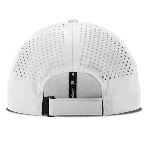 Gorra Curva Oficial Kansas Jayhawks Blanca miniatura 2
