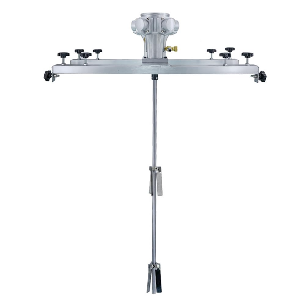 Mieszalnik pneumatyczny, mieszalnik farb, bezstopniowa regulacja prędkości, regulacja płyty poziomej 72CM-120CM, mieszanie o dużej pojemności 1000L, do mieszania farb, rozpuszczalnik atramentu