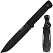 Tactical Knife Hunting Knife with Sheath - Large Black Full Tang Survival Knife for Men - Military Knives Bushcraft Belt Boot Shrap Knifes - Best for Hunting Camping Hiking Survival Self Defense 2788