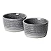 Auflaufförmchen Porzellan UNICASA, Ofenfeste Förmchen Backofenfest, Creme Brulee Schälchen aus Keramik, Dessertform, für Förmchen Muffins, Cupcakes, Backofen Mikrowelle Vorhanden - 2er x 240ml, Grau