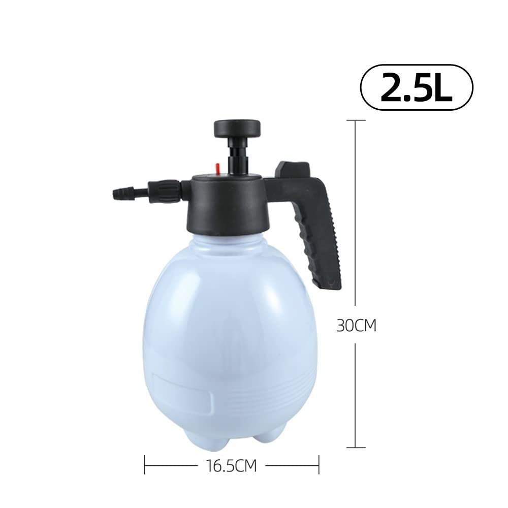 Arrosoir Arrosoir Manuel Pulvérisateur De Jardin Pelouse Pompe À Pression Valve De Pulvérisation Buse Réglable Pulvérisateurs De Jardin Arrosoir Plante Interieur (Color : White, Size : No Extension
