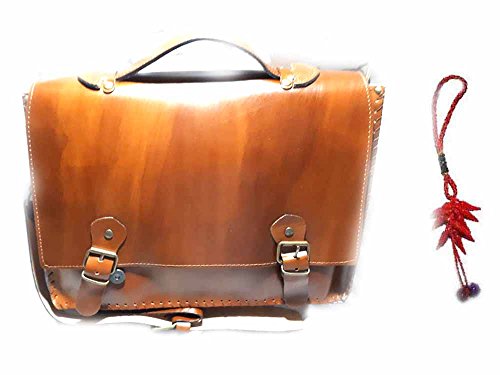 Sac en cuir pour dossier avec porte-clés en cadeau idéal pour homme et femme
