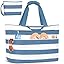 Grey-blue White (With a Small Handbag)