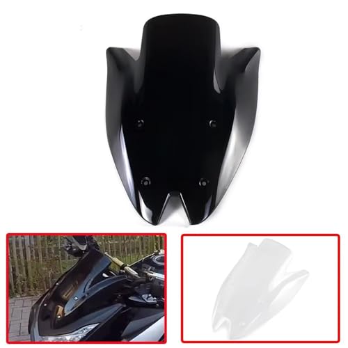 Pare-brise moto pour Z1000 2010-2013 | Bulle de protection transparente transparente - 3