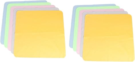 UKCOCO 10 Peças Pano De Limpeza De Lentes De Óculos Pano De Limpeza De Lentes De Microfibra Pano De Microfibra Para Óculos Panos De Limpeza De Tela De Óculos Panos De Limpeza De Lentes