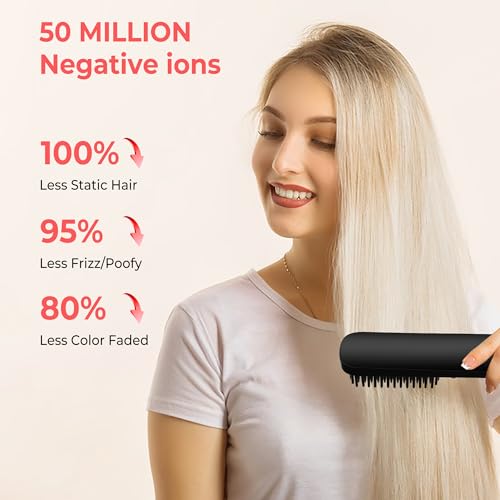 UKLISS Cordless Hair Straightener Brush - Image 2