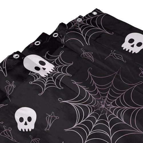 Rideau de douche gothique imperméable contre les éclaboussures Halloween - 6