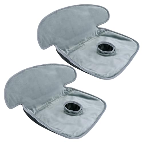 Image of INFANZIA Dry Seat, Car Seat Protector Waterproof Carseat Liner Potty Training Toddlers, Baby and Infants, Piddle Pad for Carseats Strollers (Grey, 2 Packs