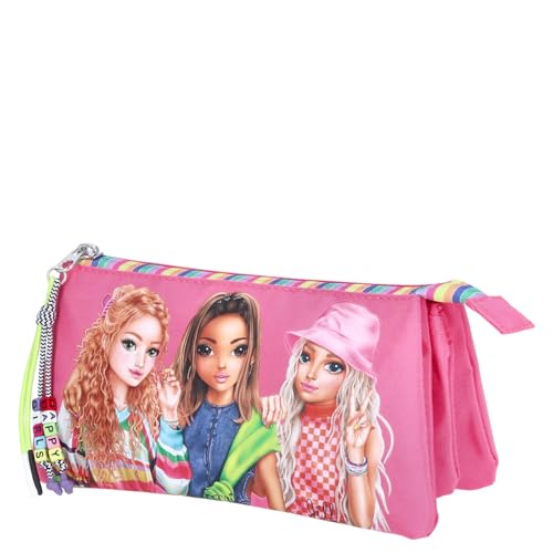 Depesche TopModel Joy 12915 - Funda con Compartimentos, Color Rosa