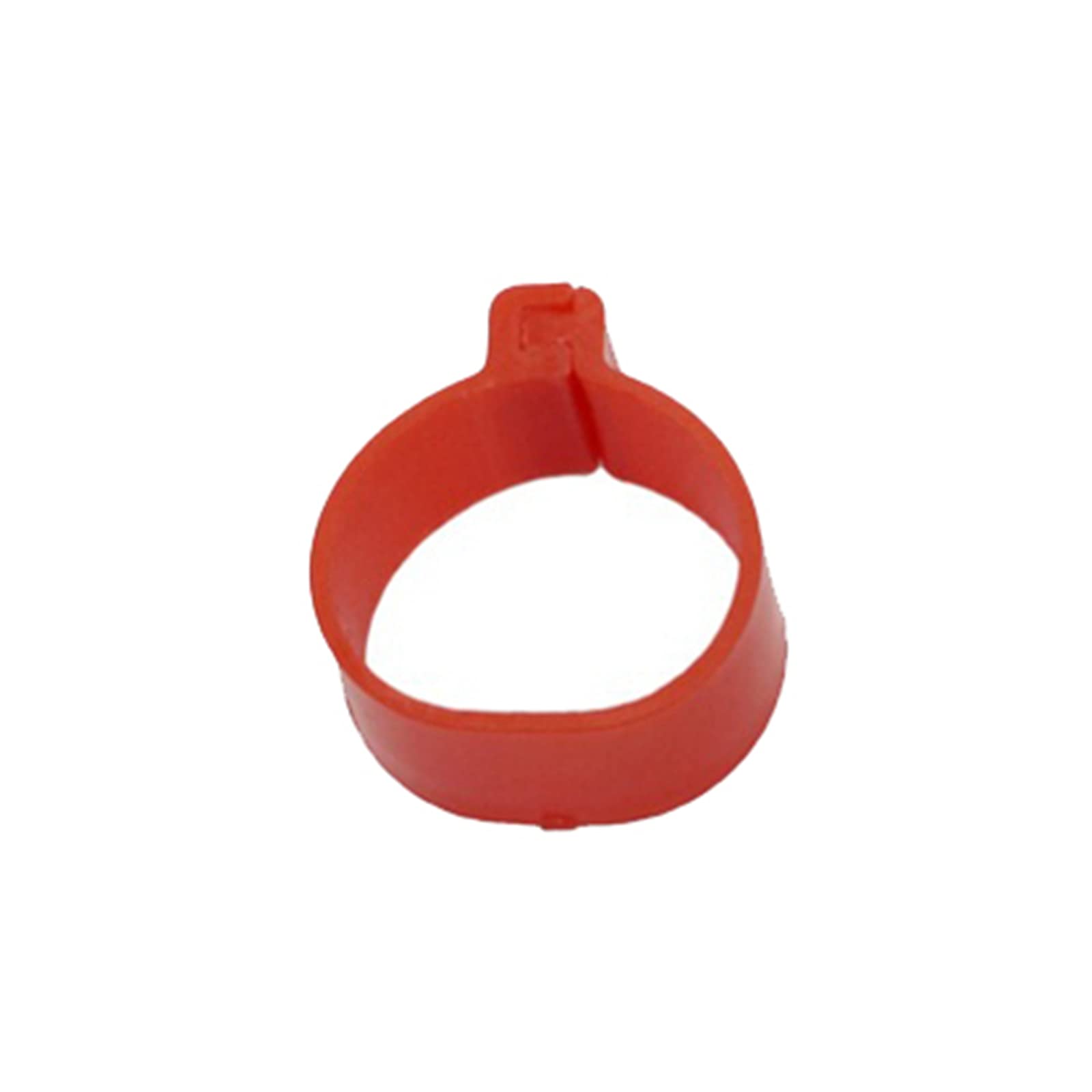 Anillos de Muslos de Pollo,Anillos de Patas de Ave Anillo for Pata de Pollo, 1000 Uds. De diámetro Interior de 1,6 cm, Anillo for Paloma y codorniz(Red)