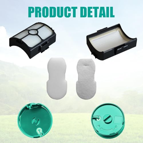 Image of HZ3002 Replacement Filter for Shark HZ3002 HZ3000 Stratos Ultralight Corded Stick Vacuum Cleaner, Replacement Cartridges for Shark HZ3000 HZ3002 Upright Vacuum Cleaner