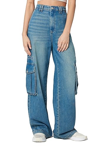 [BLANKNYC] Womens Franklin High Rise Cargo Pant