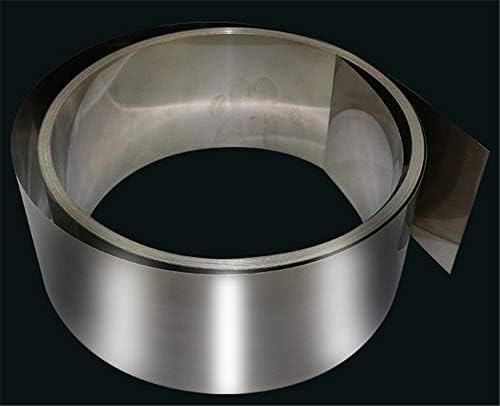 Tool Parts 0.15mm x 30mm 99.96% Pure Nickel Plate Strap Strip Sheets pure nickel for Battery electrode Spot Welding Machine 18650 nickel - (Color: 10M)
