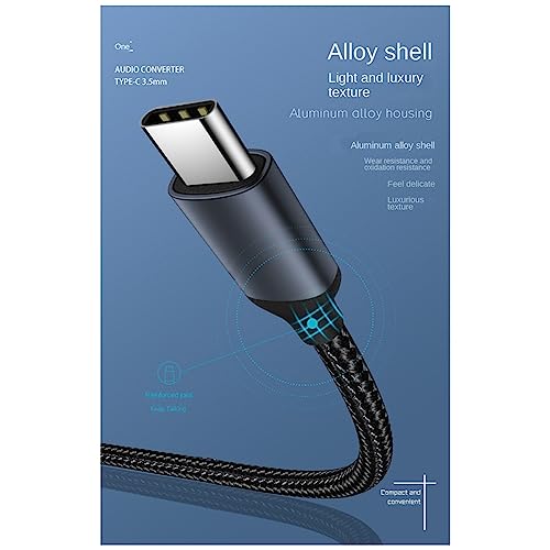 Jikoiuty Adattatore da tipo C a cuffie per