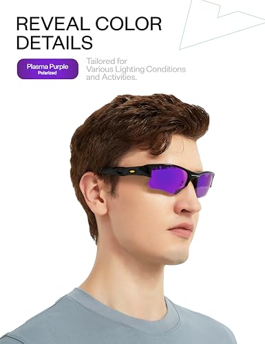 Image of Mryok Replacement Lenses Compatible with Ray-Ban Meta Wayfarer RW4006 50mm / Gen 2 RW4012 50mm Smart Glasses, HD Polarized