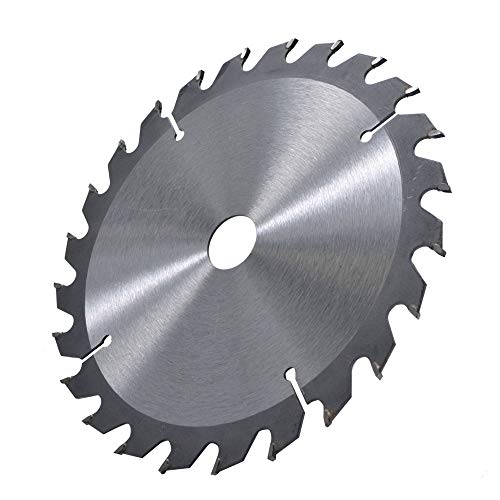 Alloy Steel Cutting Circular Saw Blade, Fine Finishing, Wood Plastic Aluminum Cutting Blade, 30mm Inner Diameter, 24-Tooth, 165mm
