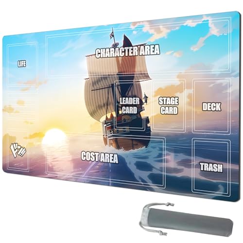 sabermaster Tapete de cartas OPCG, tapete de duelo, tapete de competição de jogos, cartão 59,9 x 34,