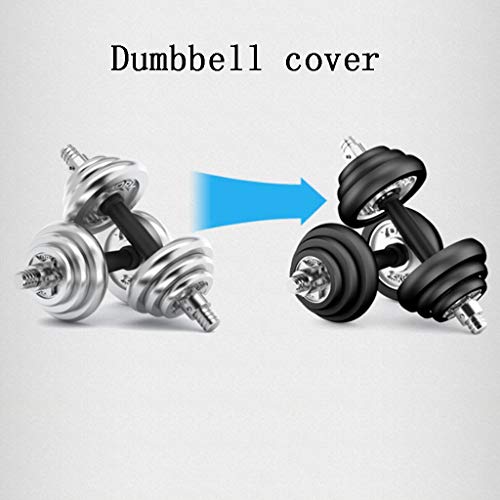 Halter Dumbbells Dubbele verzekering Verstelbare Dumbbell geschiktheidsdomoren 20 / 30KG domoorgewicht Set Halters… - Afbeelding 5