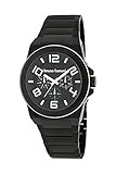 Sport Collection Bruno Banani Herrenuhr ZELOS Edelstahl Schwarz Edelstahlband Schwarz Quarz Analog BR21124