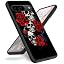 Floral Flower Rose Skull -676