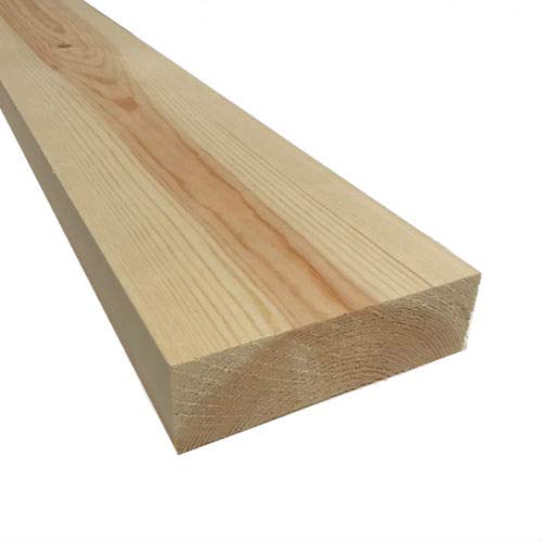 Atlantic Timber Yellow Pine Planed All Round Timber 150Mm X 50Mm (6" X 2") - 2.4 Metres (Pack Of 3)