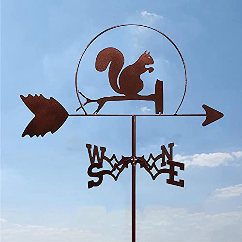Girouette en métal décorative pour scène de ferme et jardin bucolique
