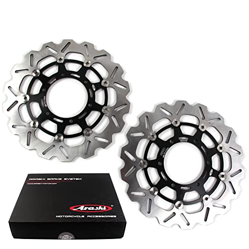 Disques de frein avant Suzuki GSXR 750 de rechange moto noir