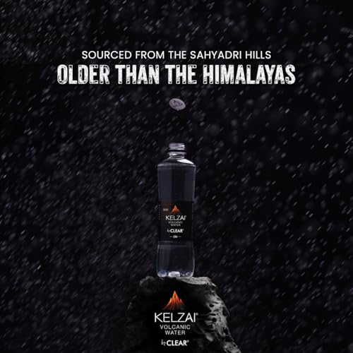 Image of Kelzai Natural Rejuvenator Volcanic Mineral Rich Still Water 500ml - Pack of 24| Perfect for Party Essentials, Office Use, and Everyday Hydration (PET Bottle)