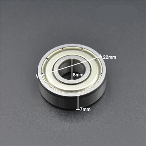 Roulements 608 ZZ Premium 8x22x7 mm pour rollers et skateboards 10 pièces - 2