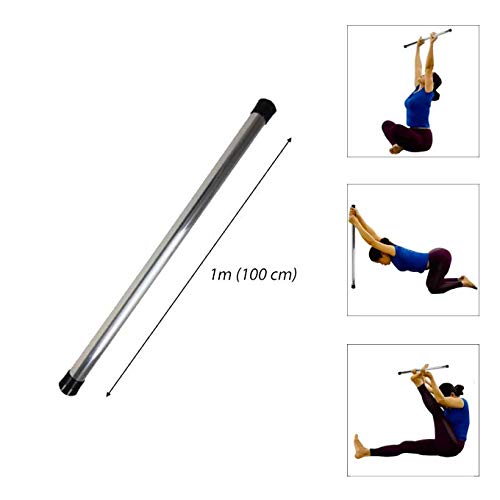 Bastão de Exercícios Alongamento Pilates Yoga 100 cm