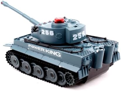 POCO DIVO Abrams vs Tiger Infrared Battle Tanks 2-Set Combat Fight Pair 2.4Ghz RC Battling Tank Remote Control Military Vehicle