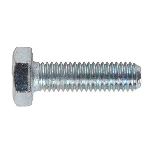 Sealey SS1035 HT Setscrew M10 x 35mm 8.8 Zinc DIN 933 Pack of 25