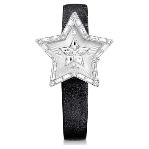 Swarovski Symbolica Star Quartz Crystal Silver Dial Ladies Watch 5656952