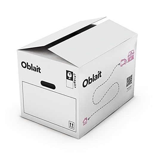 Cajas Para Mudanza Blanca 500x300x300 mm | Pack con 10 Uds.