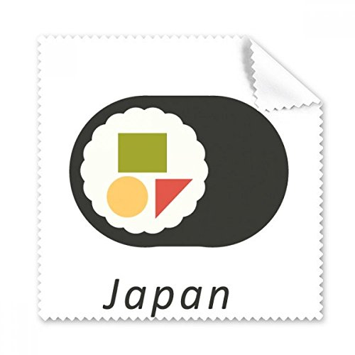 Nettoyant pour écran motif maki essuie-lunettes japonais pour le bureau et la maison