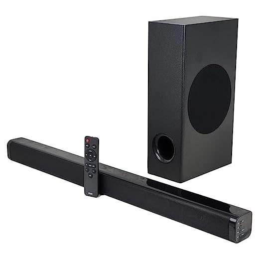 Soundbar 2e Sb 2.1 Bluetooth 5.0 Hdmi Arc Aux Óptico 40w Rms Bivolt