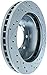 StopTech 227.66059R Select Sport Drilled and Slotted Brake Rotor; Front Right