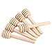 Cucchiaio di Miele, 50x Domestici Spargimiele Legno Agitazione Bastone Cucchiaio Tuffo Portatile Mini Agitatore Sticks Jam Jar Dispenser Drizzle Honey Wooden per caffè Latte tè(8cm)