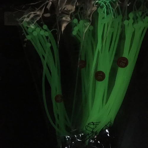 Set de 30 aparejos luminosos de pesca con tubos fluorescentes miniatura 6