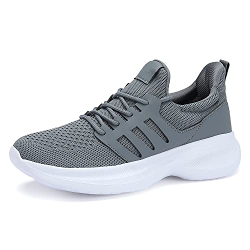 Casbeam Mens Running Shoes Comfortable Lightweight Breathable Walking Shoes Lace-up Shoes Mesh Workout Casual Sports Shoes2