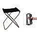 YAMEE Campinghocker Klapphocker Falthocker Camping-Stuhl für Unterwegs Camping Garten und Indoor, klappbar tragbar und leicht mit Aufbewahrungstasche ( 280g , 28.5*24.5*22.5cm )
