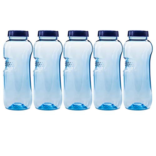 IMHA Trinkflaschen BPA-frei Tritan Wasserflasche (5 x 500 ml)